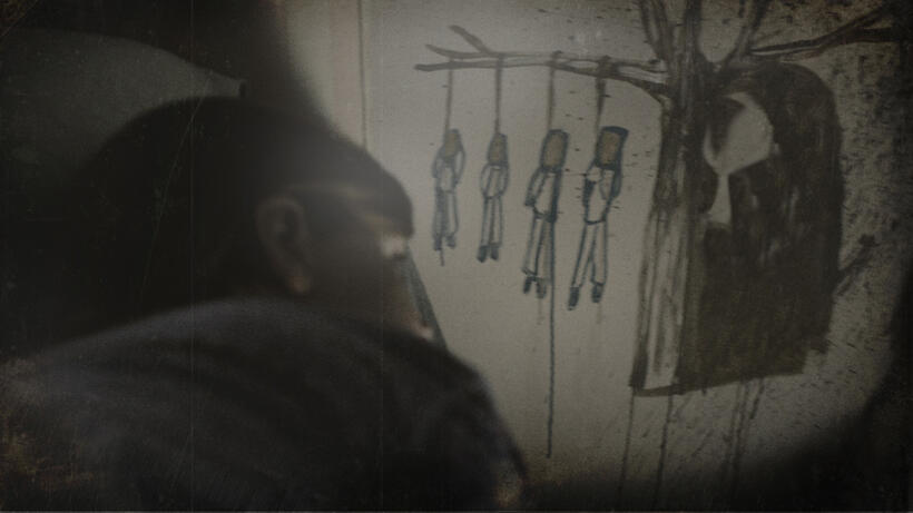 A scene from "Sinister."