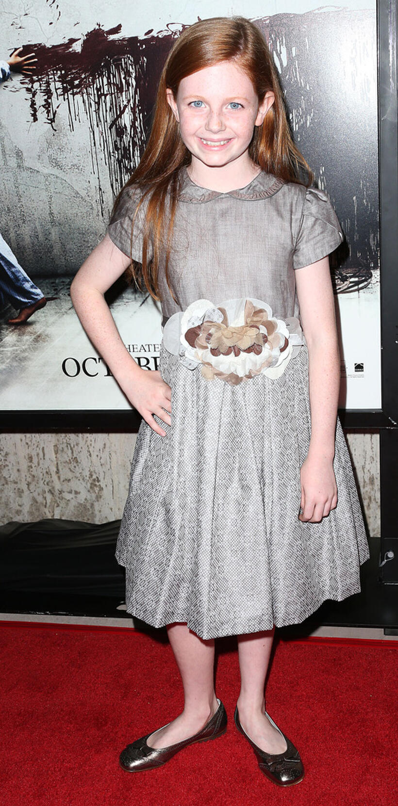 Claire Foley at the California premiere of "Sinister."