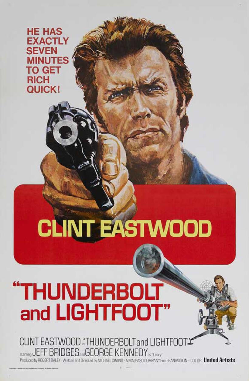 Poster art for "Thunderbolt and Lightfoot."