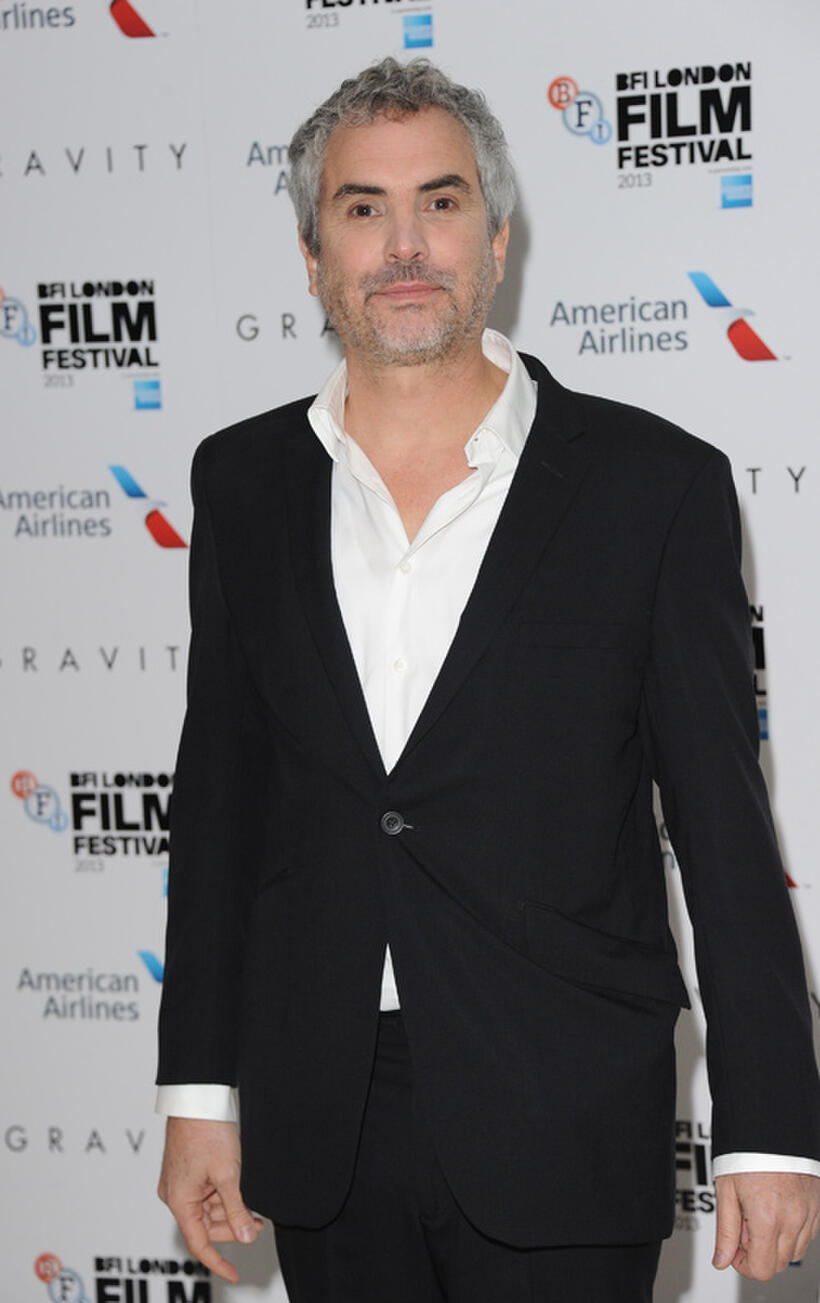 Director Alfonso Cuaron at the premiere of "Gravity" during the 57th BFI London Film Festival.