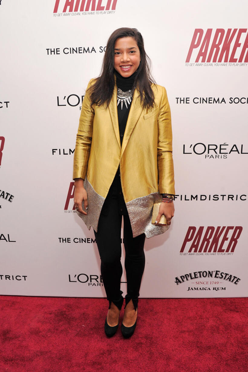 Hannah Bronfman at the New York premiere of "Parker."