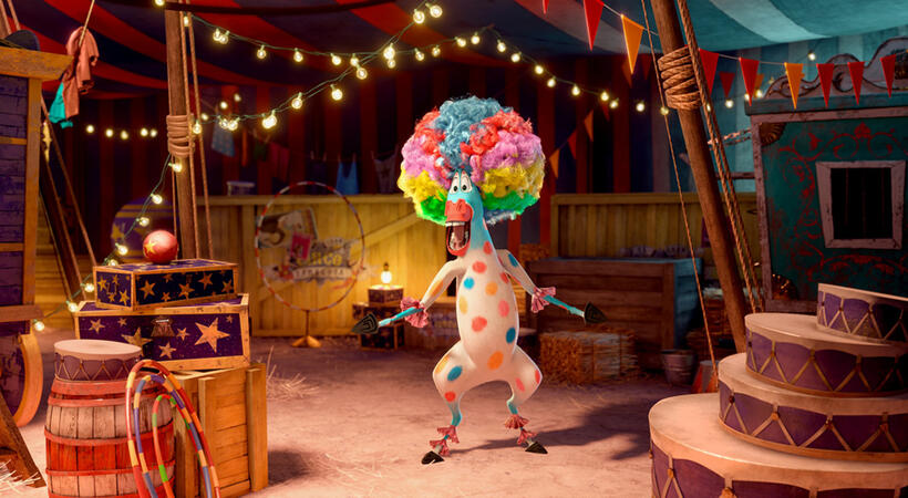 A scene from "Madagascar 3: Europe's Most Wanted."