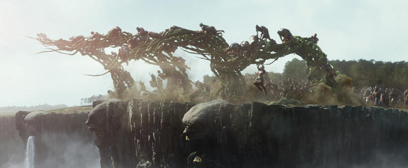 A scene from "Jack The Giant Slayer."