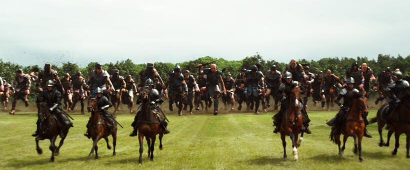 A scene from "Jack The Giant Slayer."