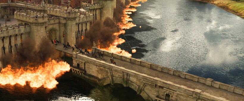 A scene from "Jack The Giant Slayer."