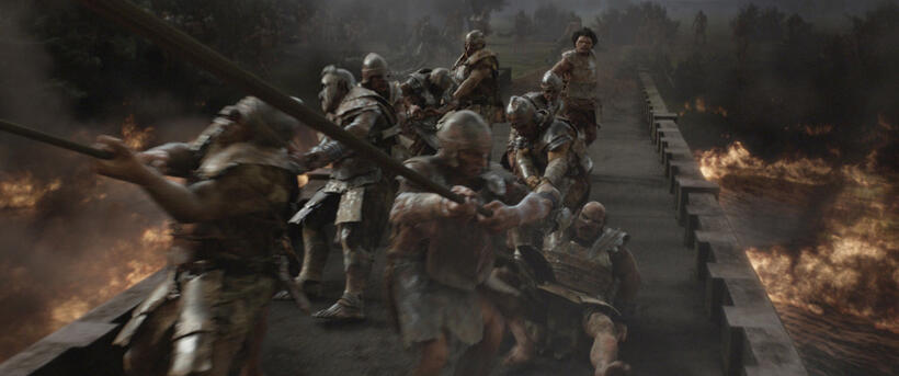 A scene from "Jack The Giant Slayer."