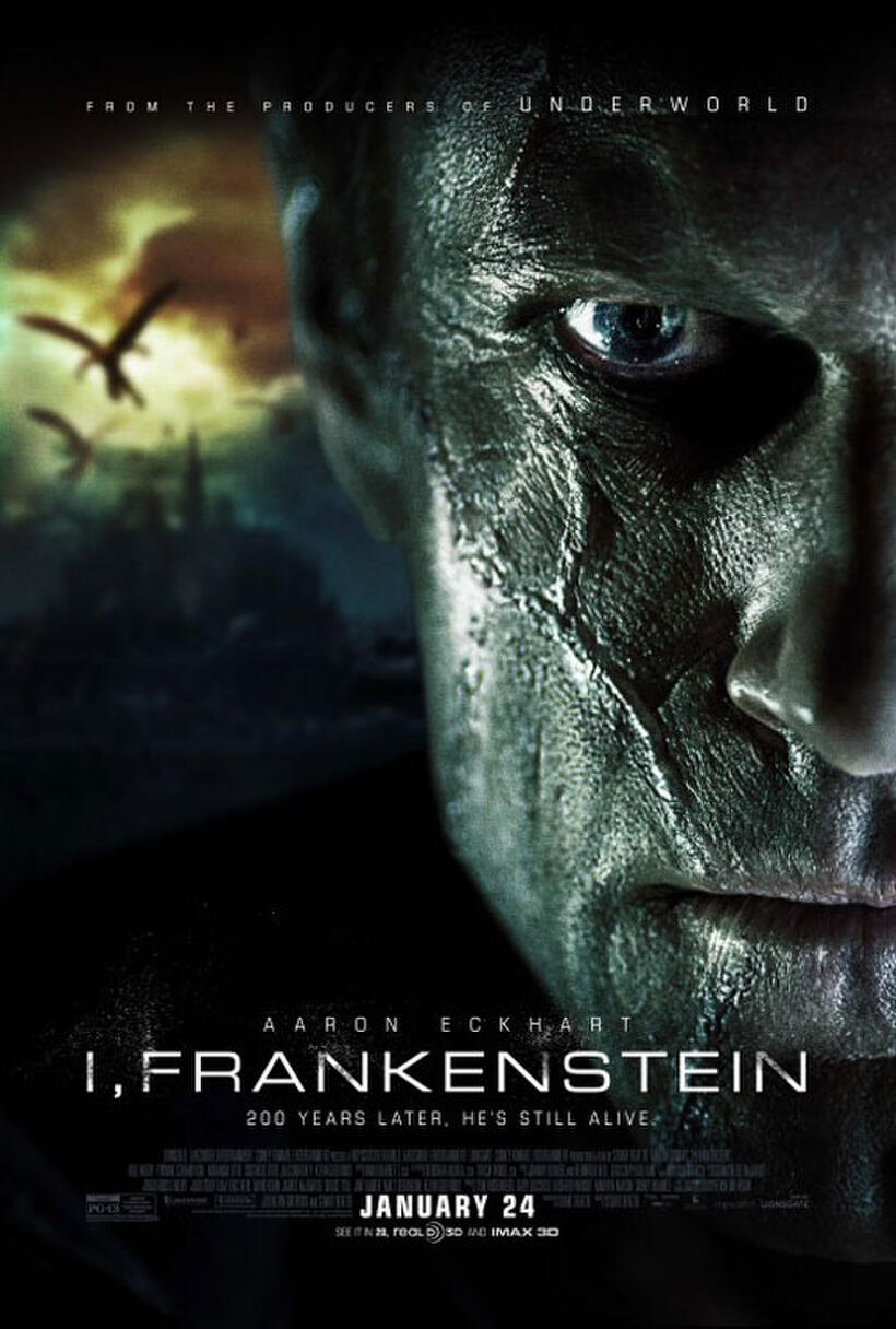 Poster art for "I, Frankenstein."