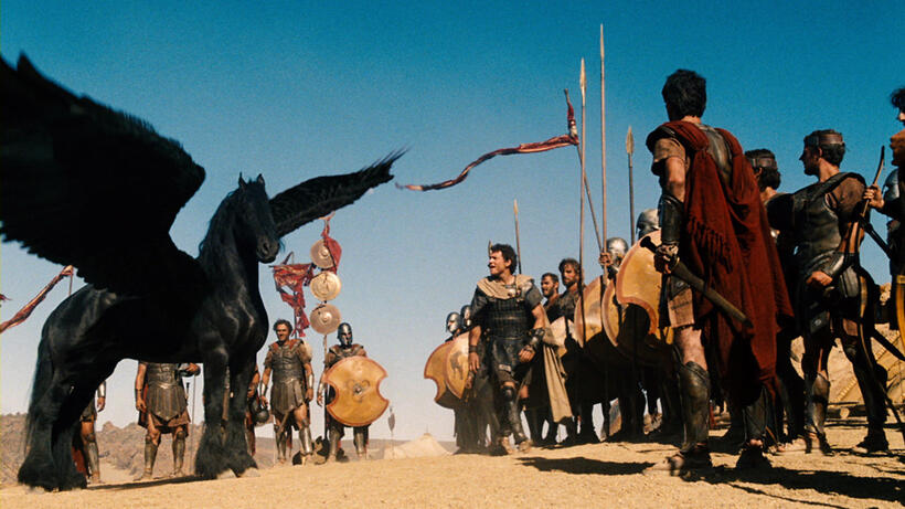 Sam Worthington as Perseus in "Wrath Of The Titans."