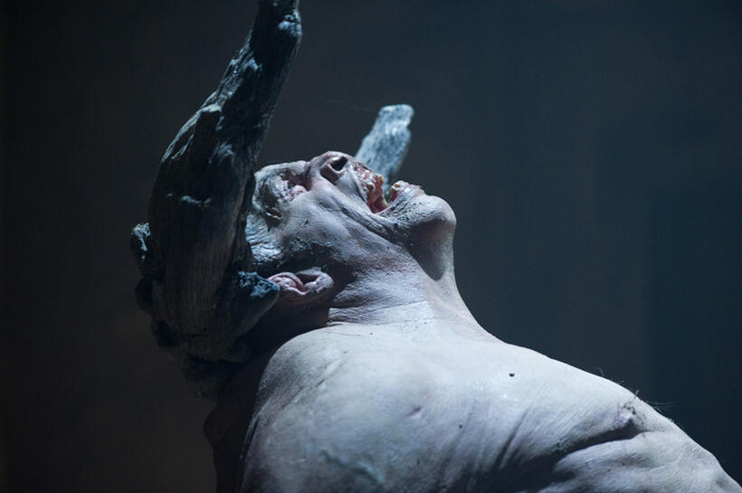 Spencer Wilding as The Minotaur in "Wrath Of The Titans."