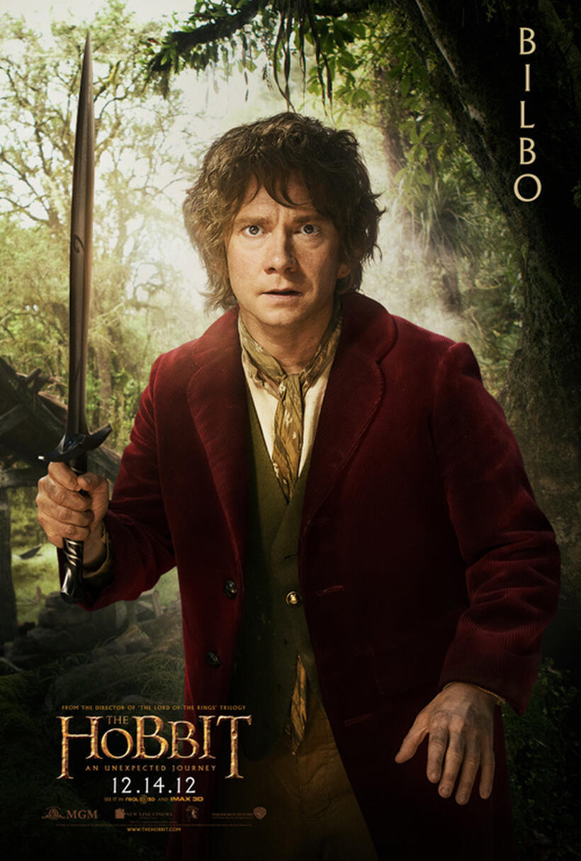 Poster art for "The Hobbit: An Unexpected Journey."
