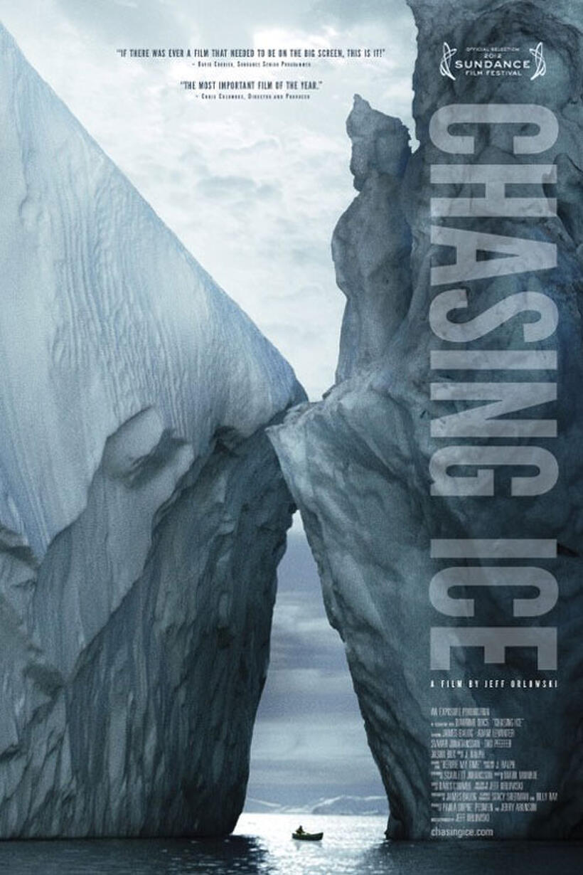 Poster art for "Chasing Ice."