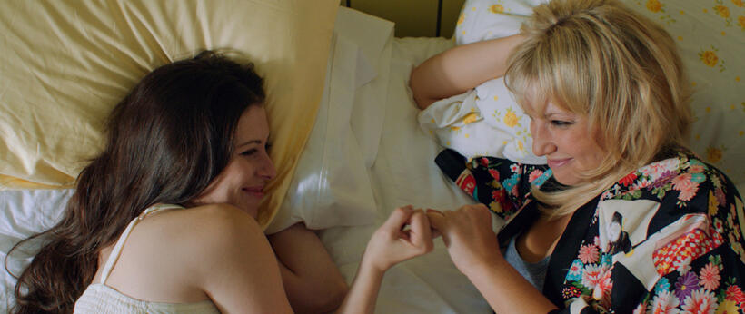 Lauren Miller as Lauren and Ari Graynor as Katie in "For a Good Time, Call."