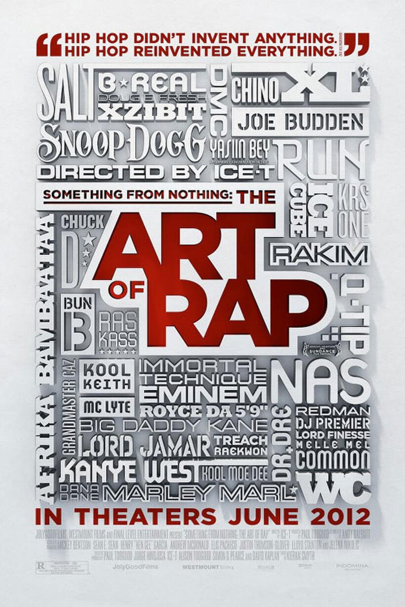 Poster art for "Something From Nothing: The Art of Rap."