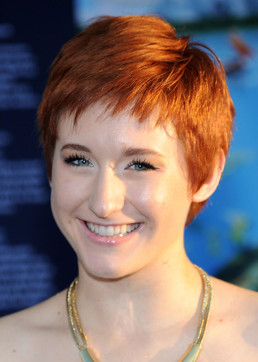 Erica Beck at the California premiere of "Finding Nemo 3D."