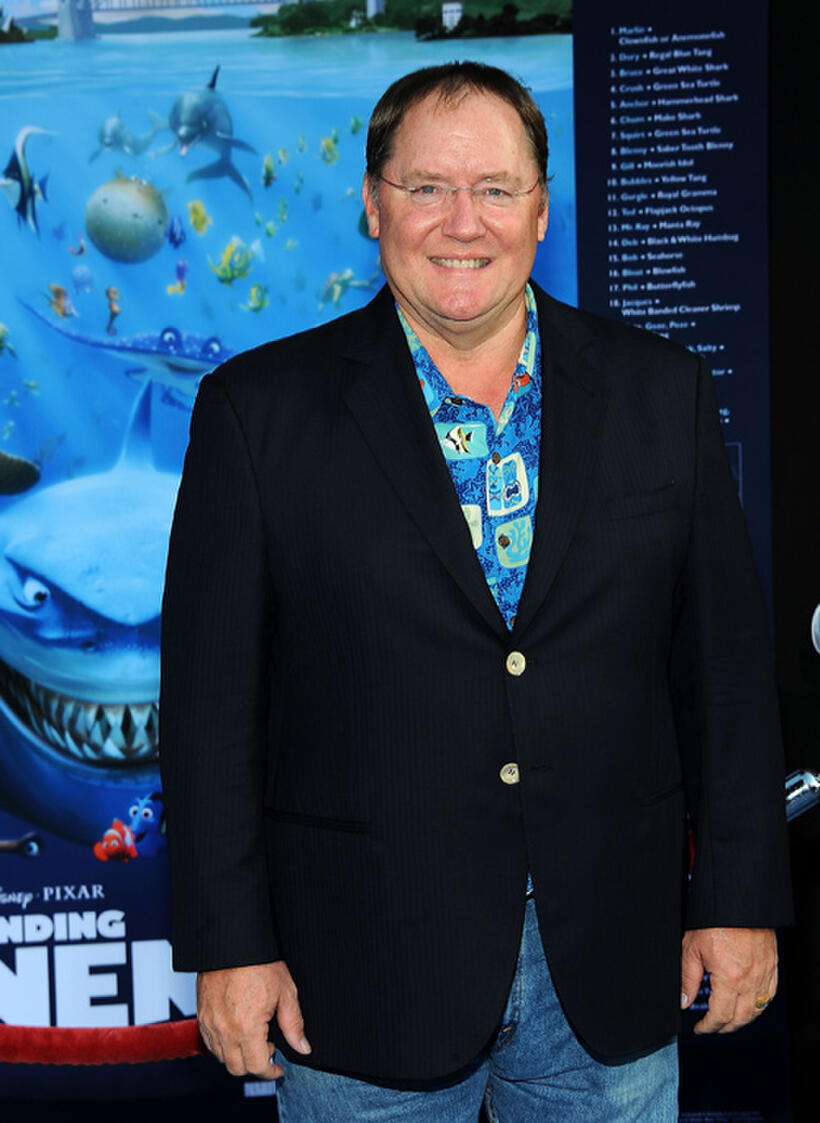 Executive producer John Lasseter at the California premiere of "Finding Nemo 3D."