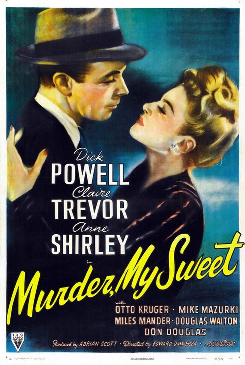 Poster art for Murder My Sweet."