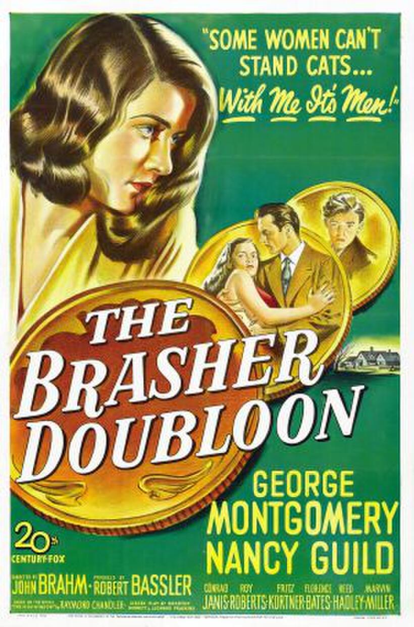 Poster art for "The Brasher Doubloon."
