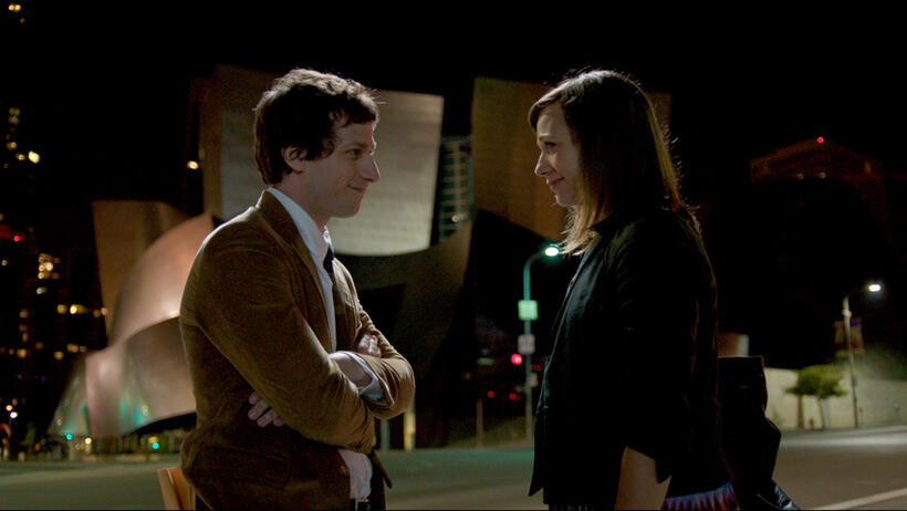 Andy Samberg as Jesse and Rashida Jones as Celeste in "Celeste and Jesse Forever."