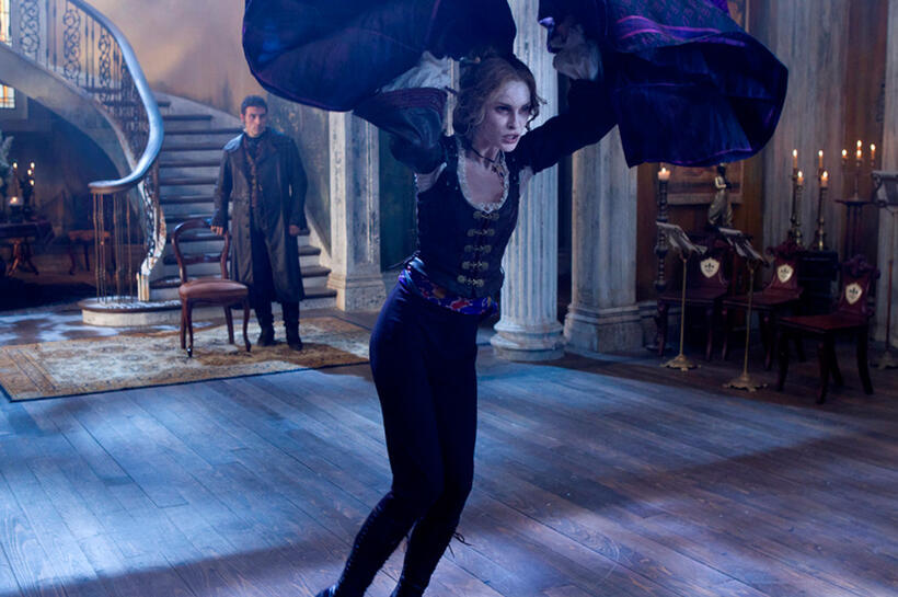 Rufus Sewell as Adam and Erin Wasson as Vadoma in "Abraham Lincoln: Vampire Hunter."