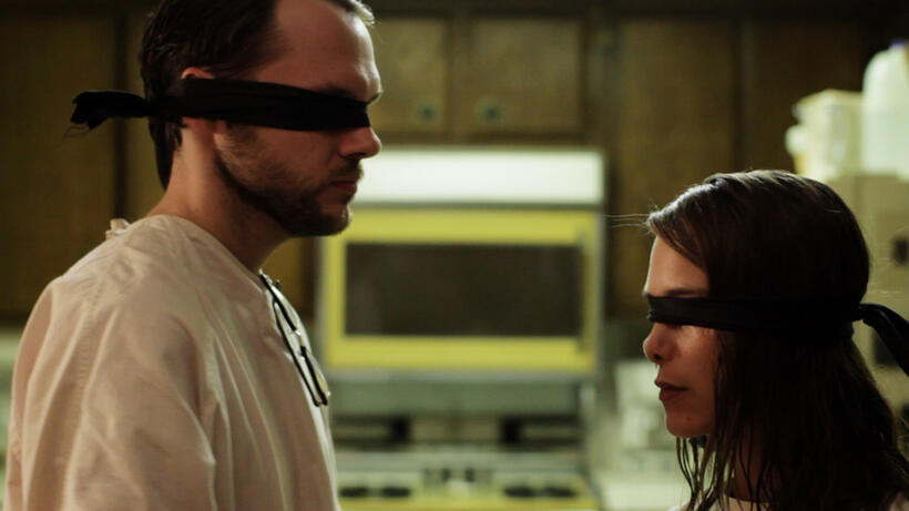 Christopher Denham as Peter and Nicole Vicius as Lorna in "Sound of My Voice."