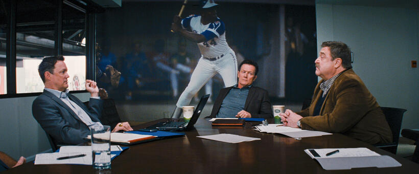 Matthew Lillard as Phillip Sanderson, Robert Patrick as Vince and John Goodman as Pete Klein in "Trouble With the Curve."