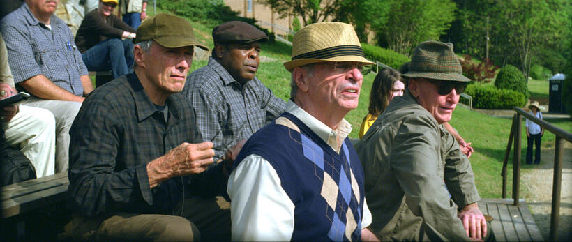 Clint Eastwood as Gus, Ray Anthony Thomas as Lucious, Chelcie Ross as Smitty and Ed Lauter as Max in "Trouble With the Curve."