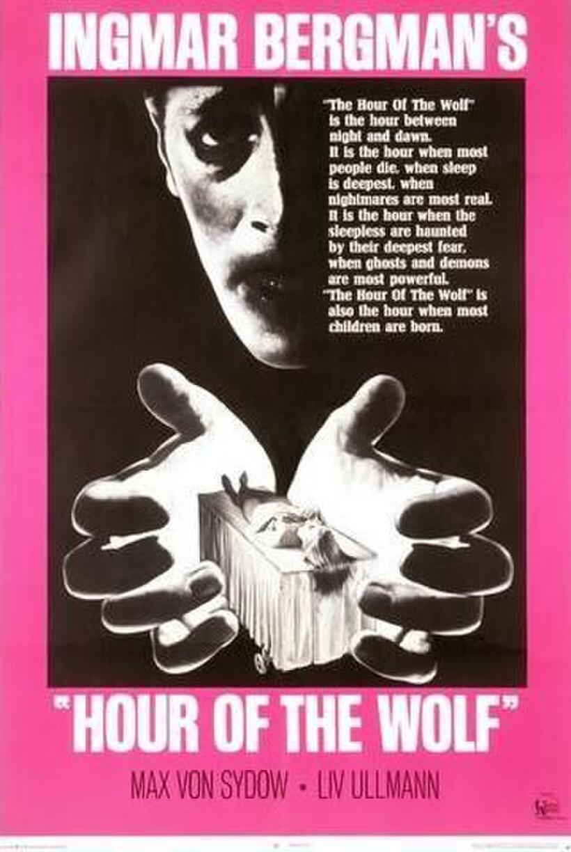 Poster art for "Hour of the Wolf."