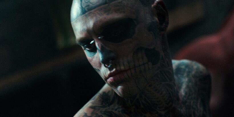 Rick Genest in "47 Ronin."