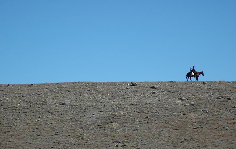 Inge Rademeyer and Cohen Holloway in "Good for Nothing."