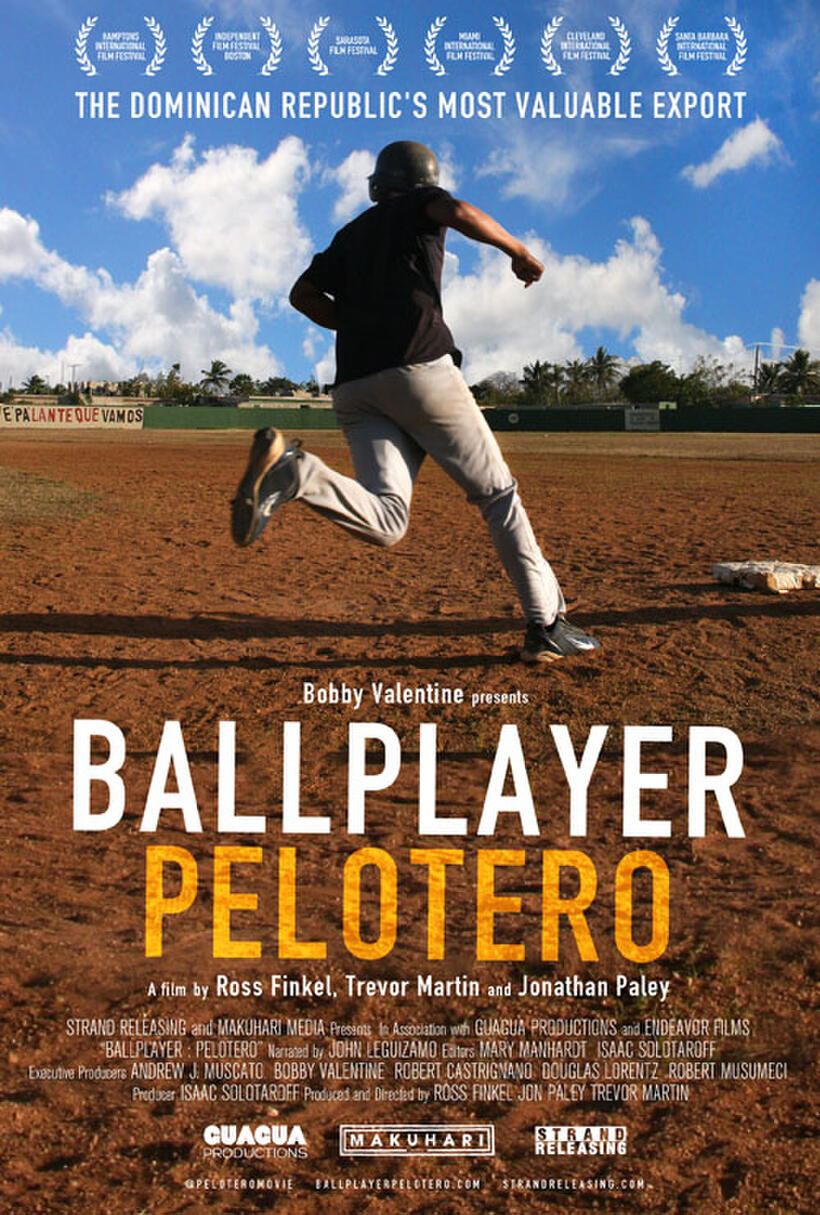 Poster art for "Ballplayer: Pelotero."
