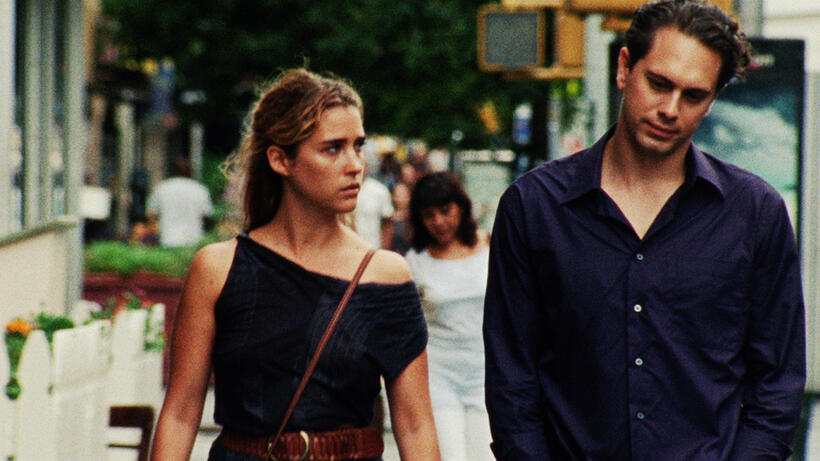 Vahina Giocante and Thomas Sadoski in "30 Beats."