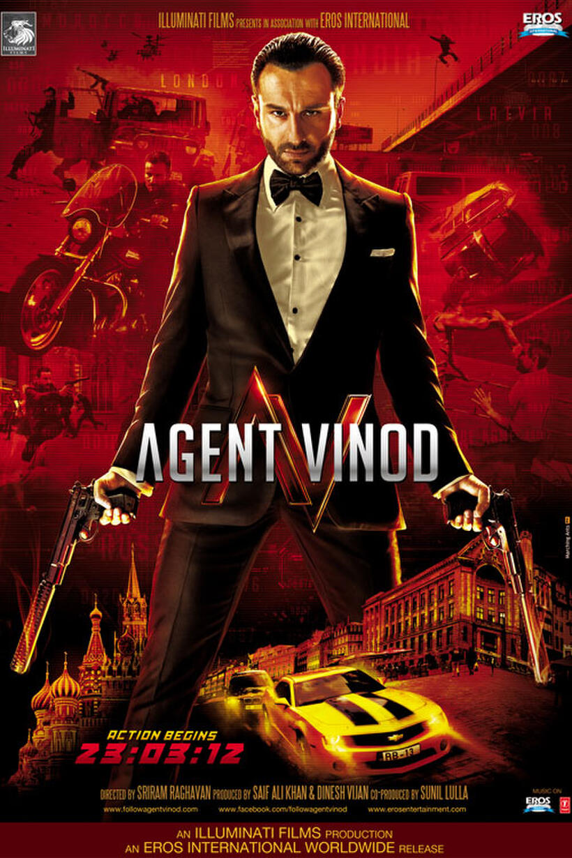 Poster art for "Agent Vinod."