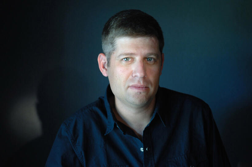 Producer/screenwriter Oren Peli on the set of "Chernobyl Diaries."