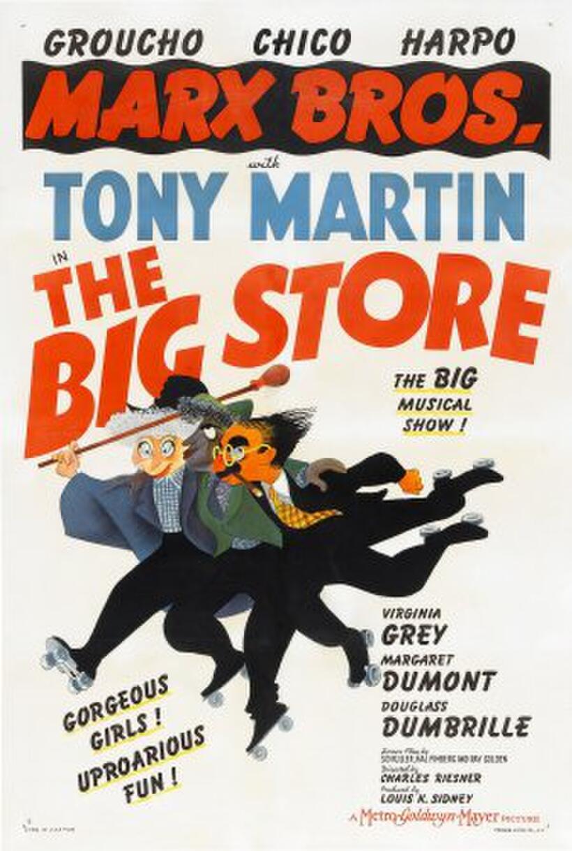 Poster art for "The Big Store."