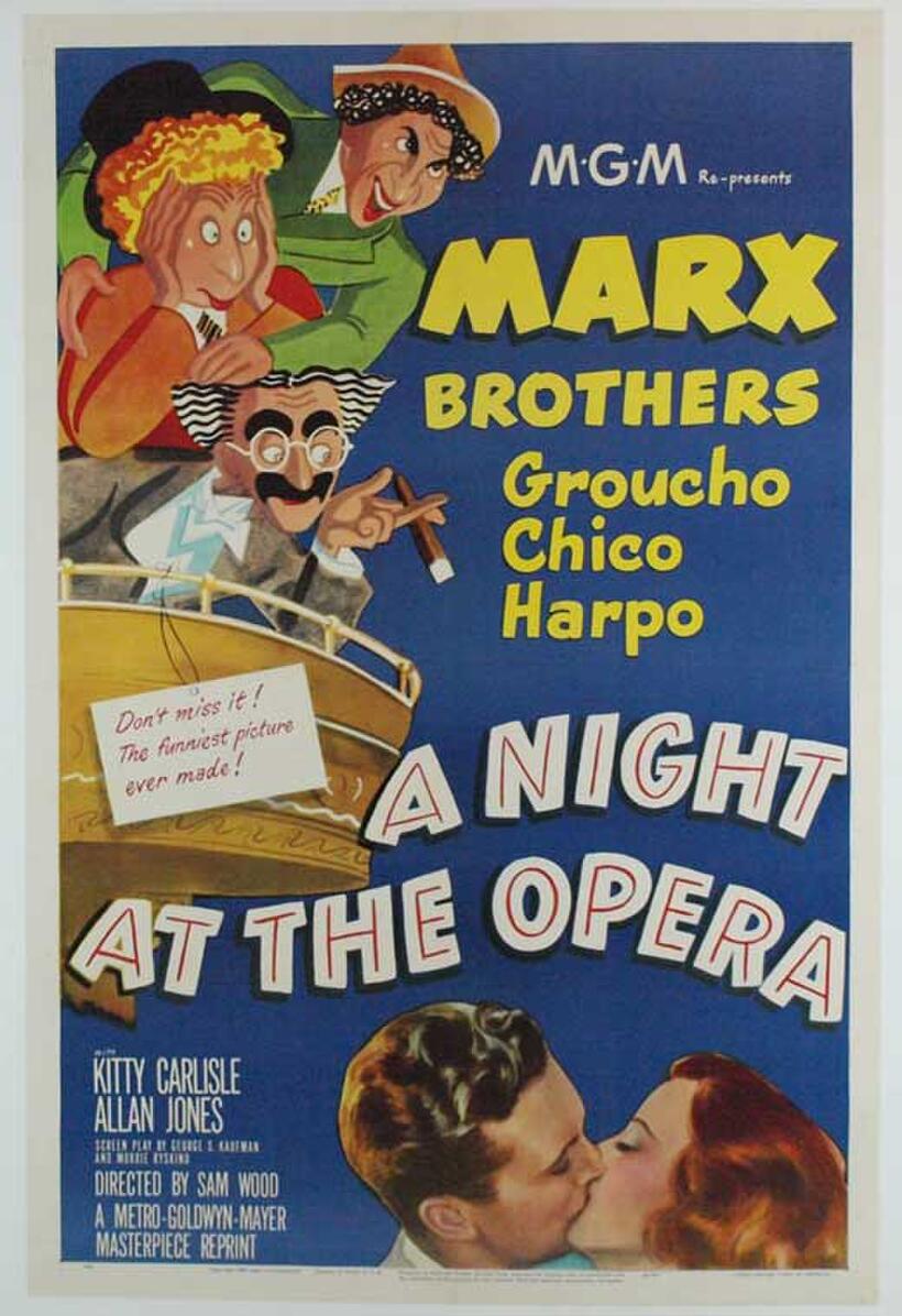 Poster art for "A Night at the Opera."