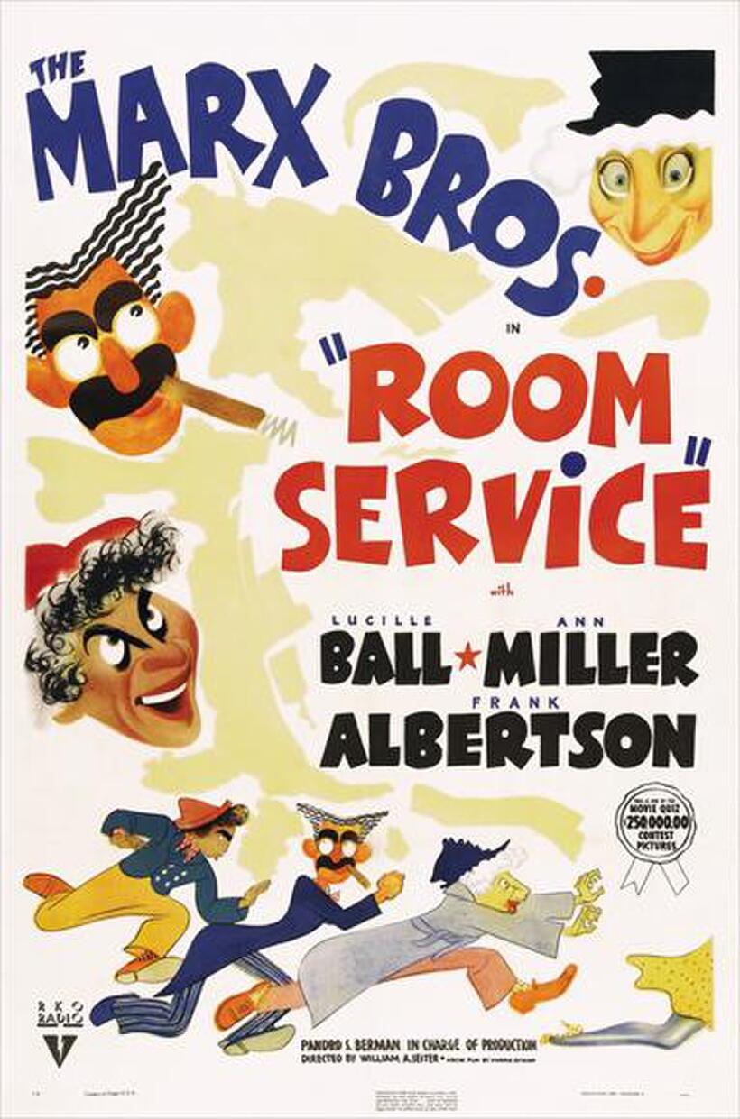 Poster art for "Room Service."