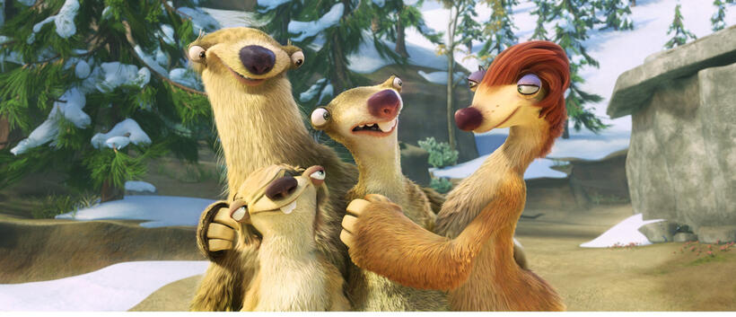 A scene from "Ice Age: Continental Drift."