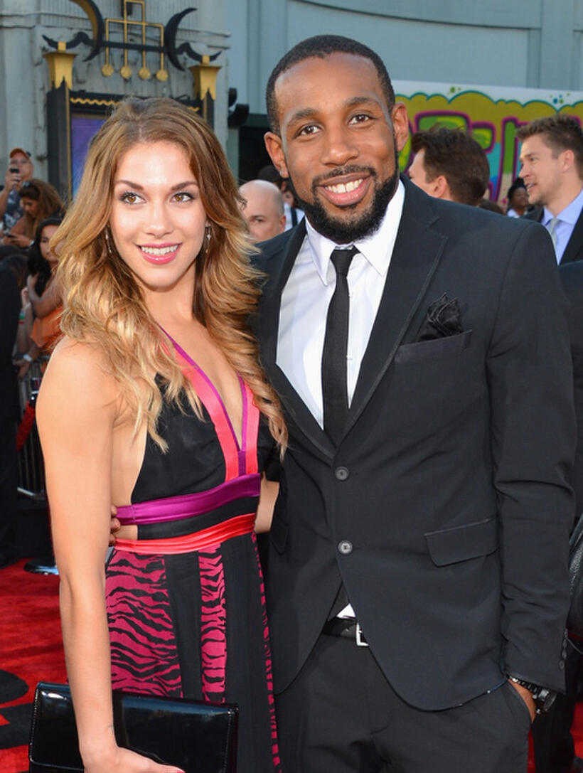 Stephen "Twitch" Boss and Guest at the California premiere of "Step Up Revolution."
