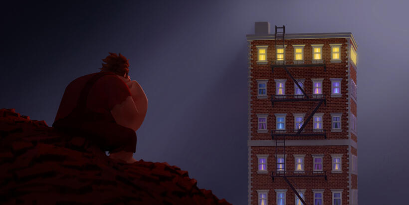 Wreck-It Ralph voiced by John C. Reilly in "Wreck-It Ralph."
