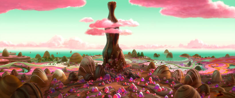 A scene from "Wreck-it Ralph."