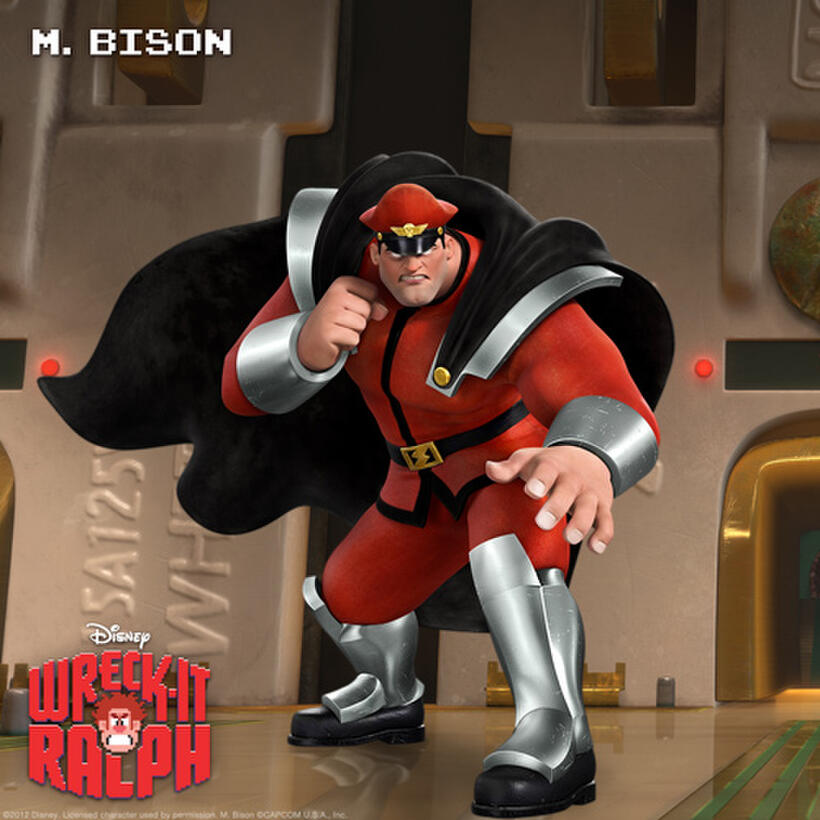 M. Bison voiced by Gerald C. Rivers in "Wreck-it Ralph."