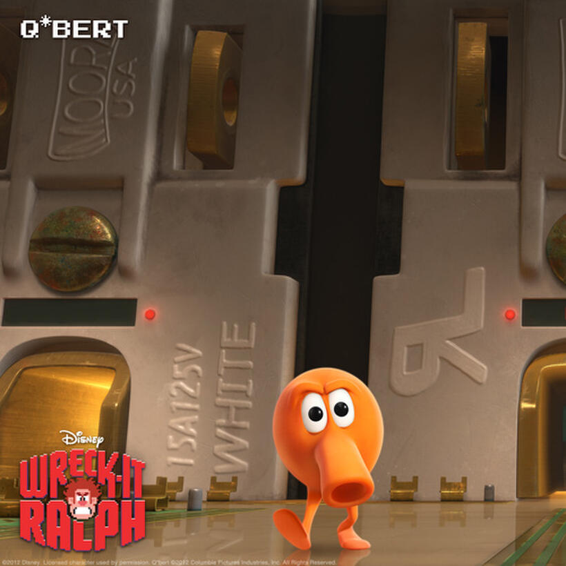 Q-Bert in "Wreck-it Ralph."