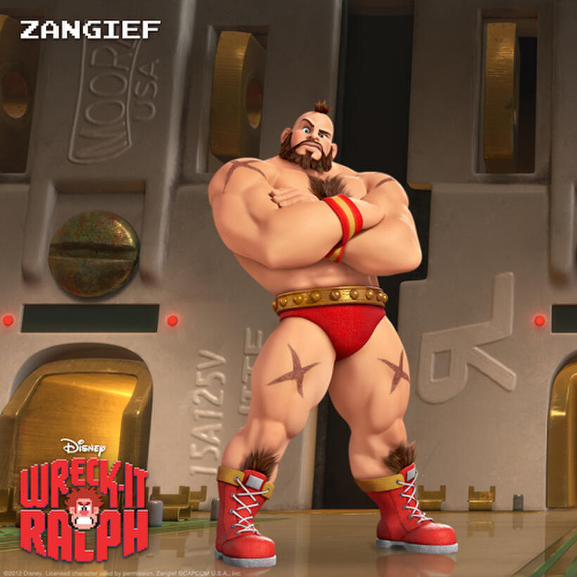 Zangief in "Wreck-it Ralph."