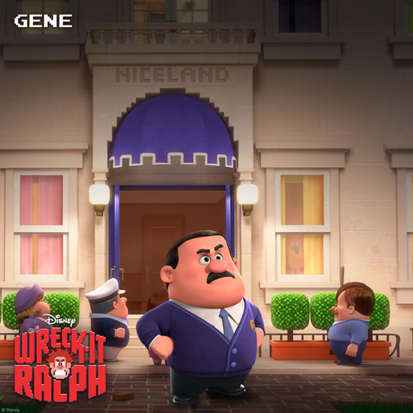 Gene in "Wreck-it Ralph."