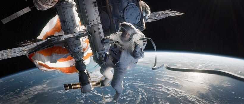 Sandra Bullock as Ryan Stone in "Gravity."