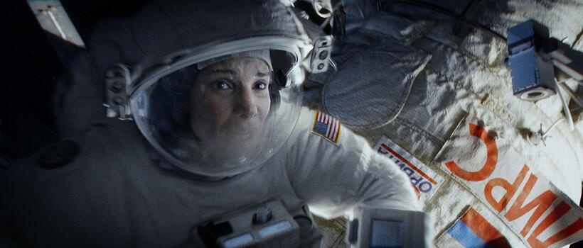 Sandra Bullock as Ryan Stone in "Gravity."