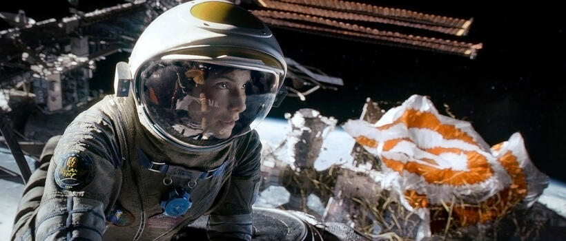 Sandra Bullock as Ryan Stone in "Gravity."