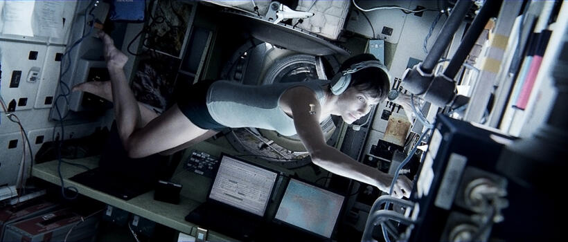 Sandra Bullock as Ryan Stone in "Gravity."