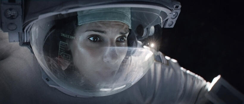 Sandra Bullock as Ryan Stone in "Gravity."