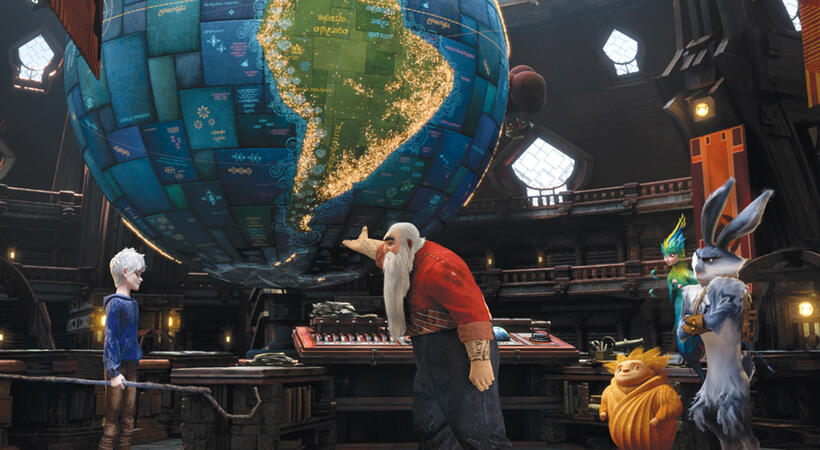 A scene from "Rise of the Guardians."